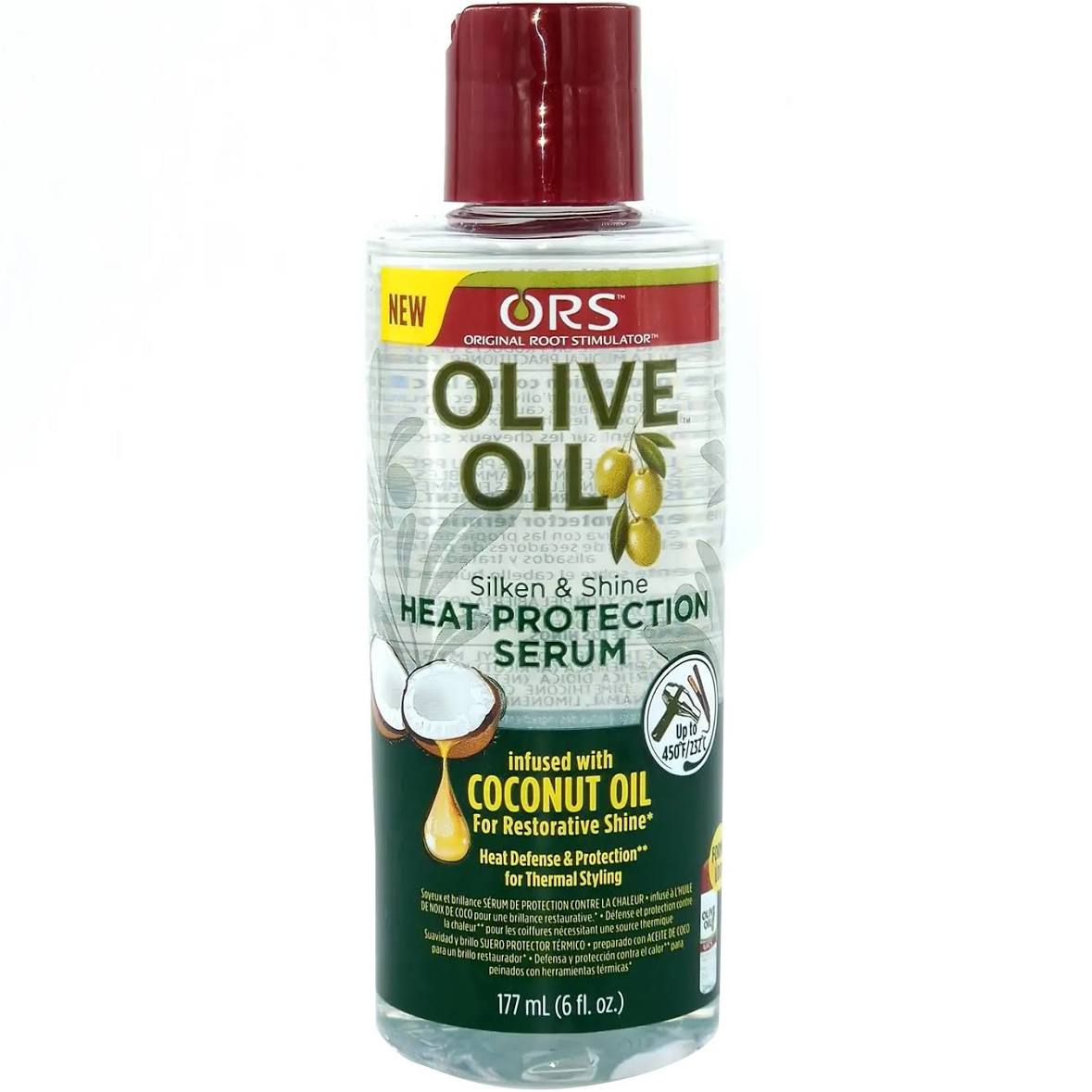 ORS Hair Care Ors Olive Oil Heat Protection Serum 6 Oz