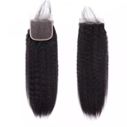Kinky Straight Closure 4"x 4"