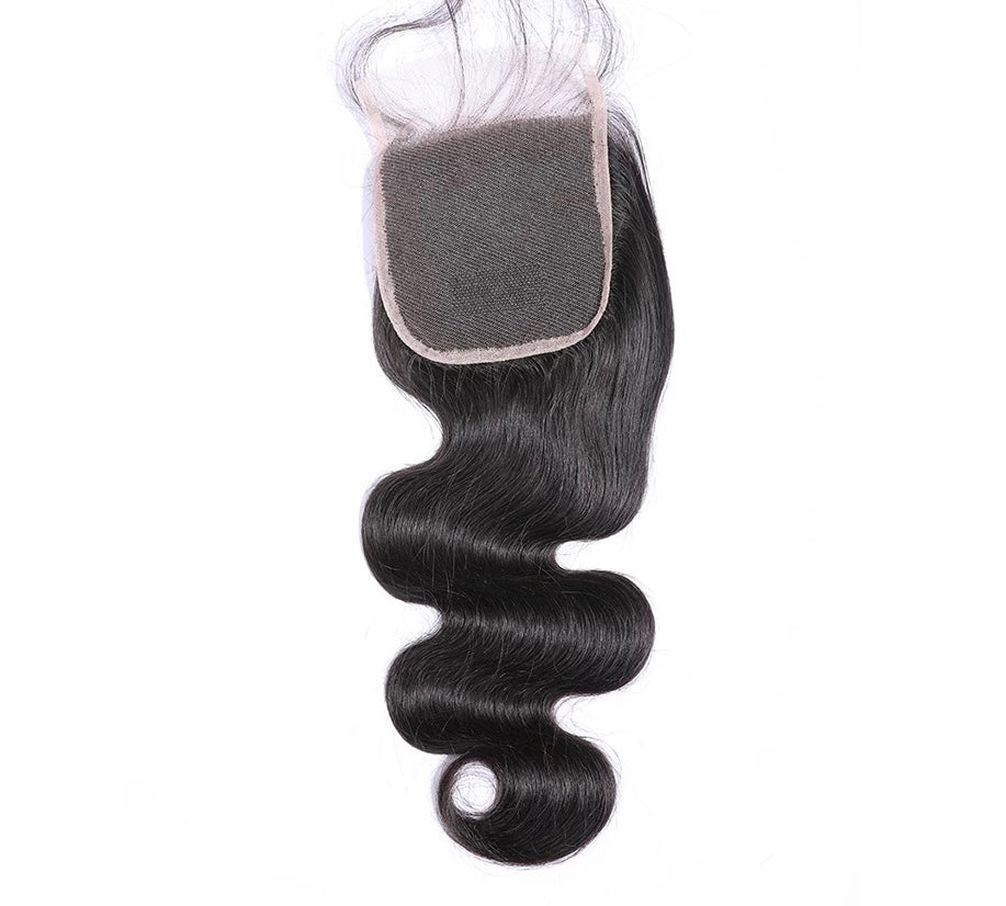 Body Wave Closure  4"x 4"