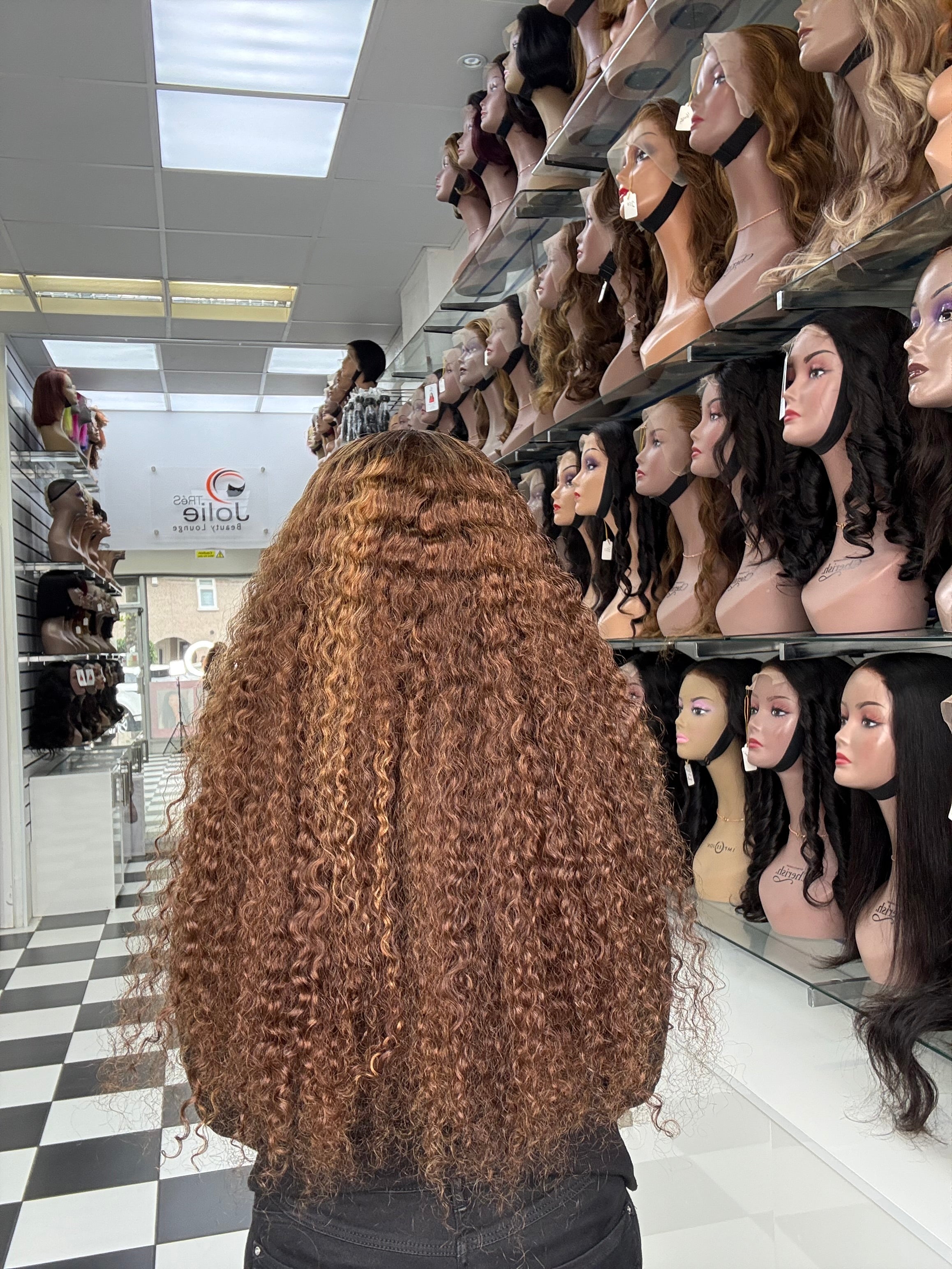 5 x 5 CURLY MULTIPLE COLOUR