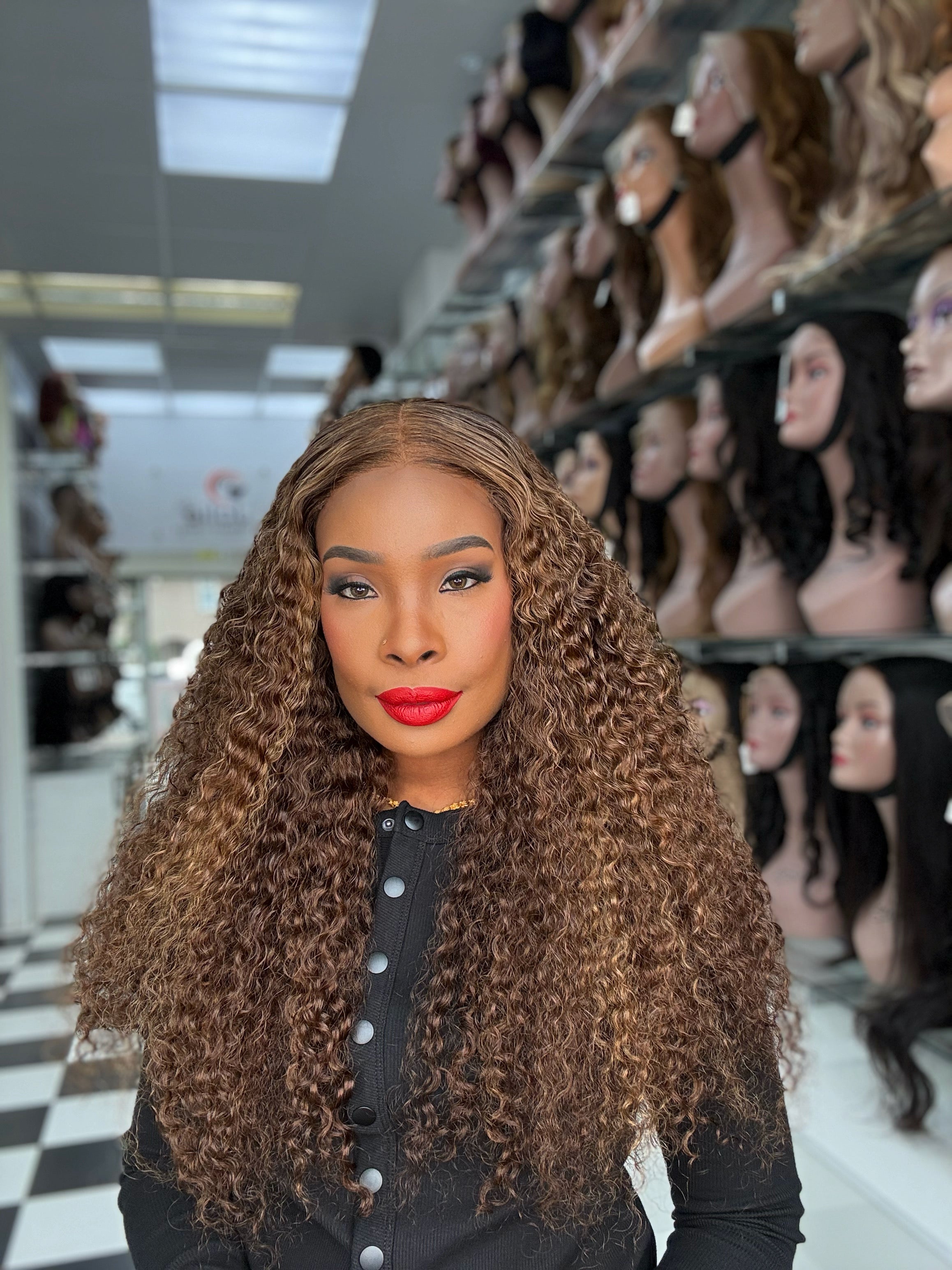 5 x 5 CURLY MULTIPLE COLOUR