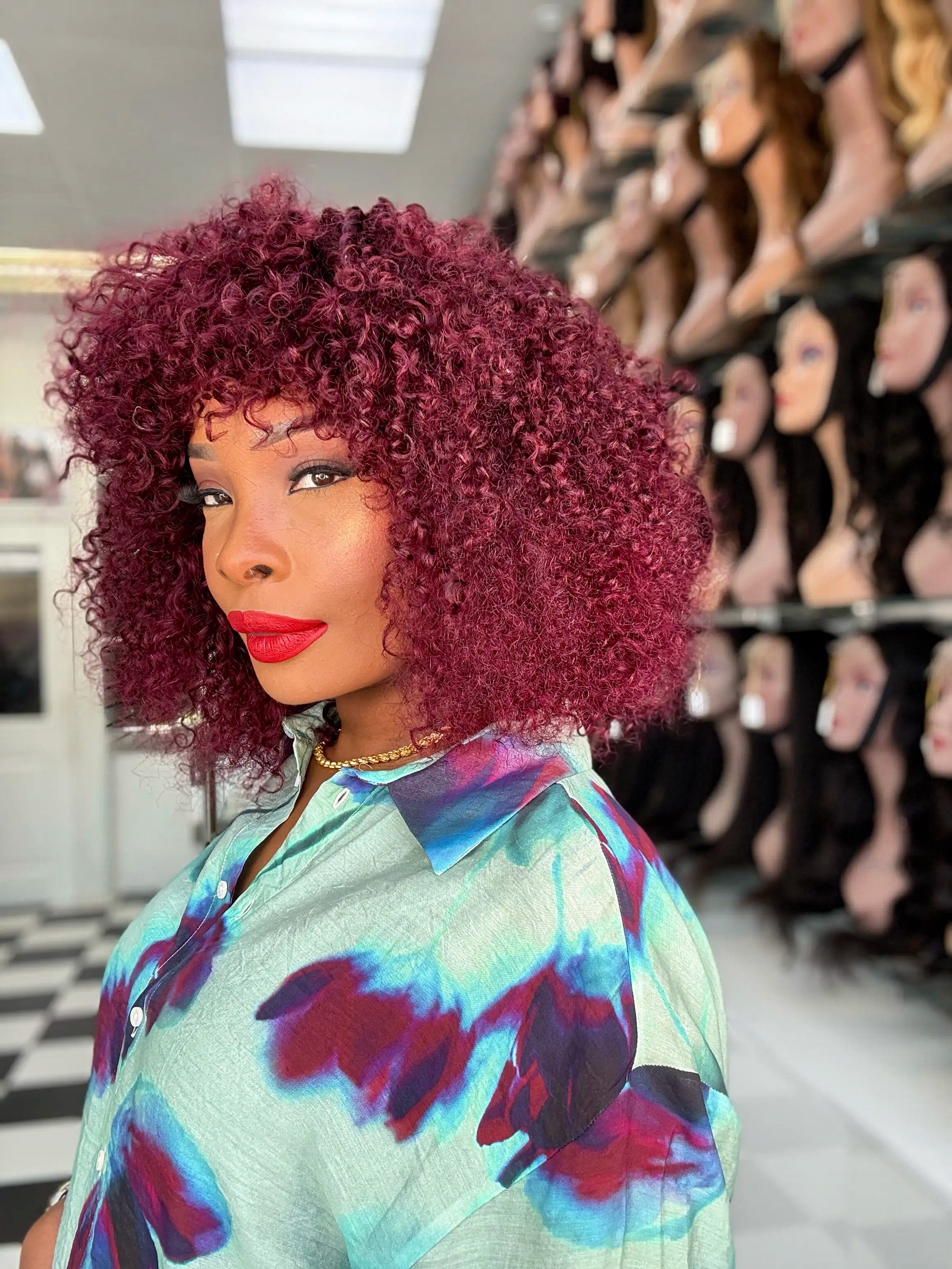 TIA BURGUNDY